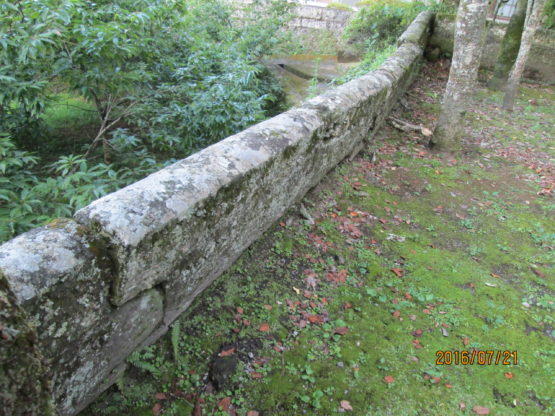 神社石塀修復工事